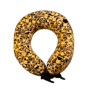 Almohada de Viaje Memory Foam Amarillo