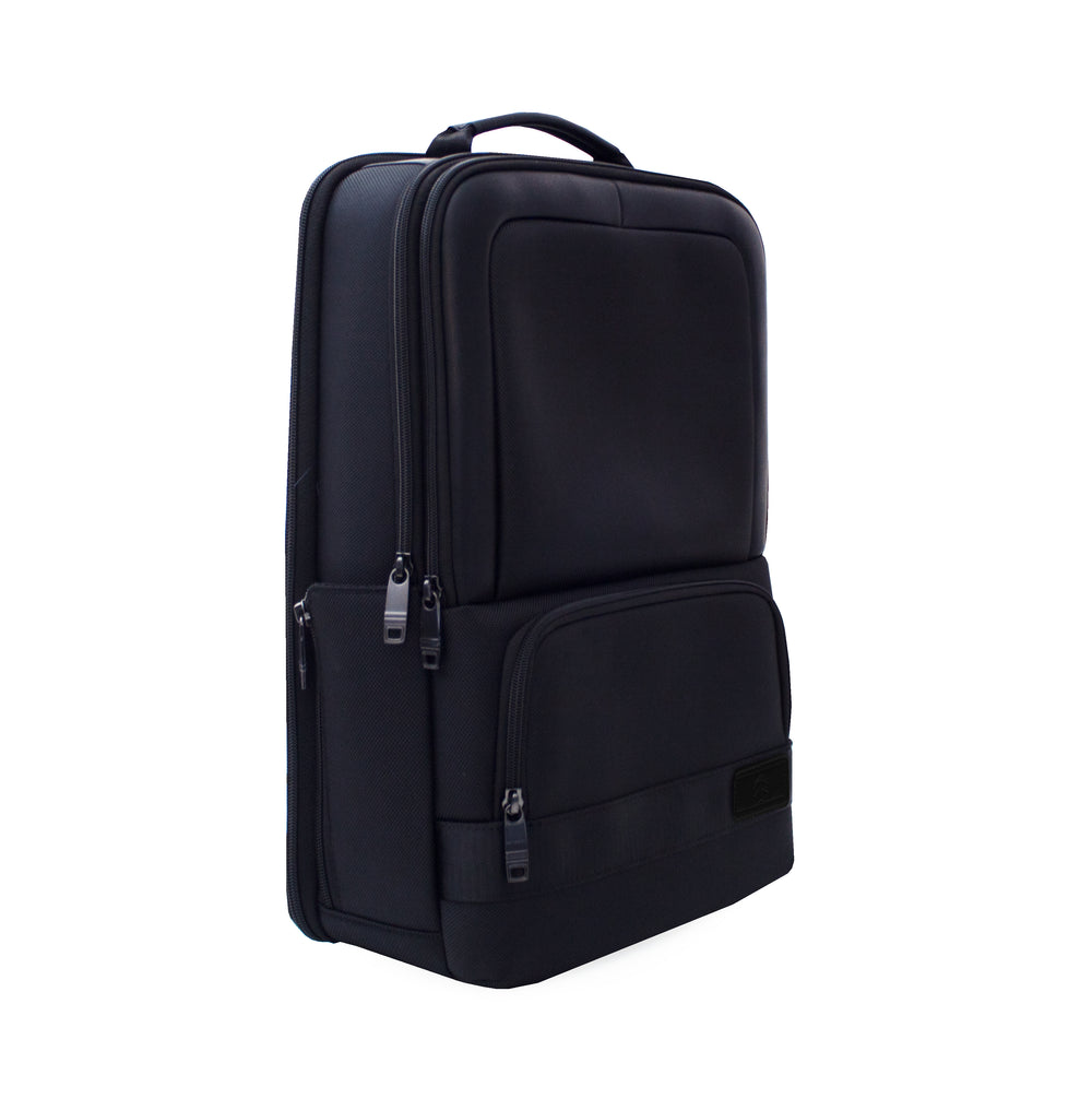 Mochila Ejecutiva De Viaje De Negocios Con Puerto De Carga USB - Negro