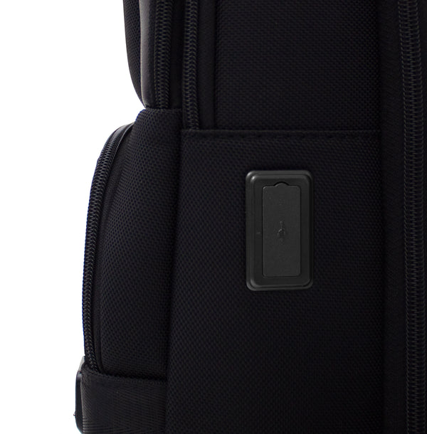 Mochila Ejecutiva De Viaje De Negocios Con Puerto De Carga USB - Negro