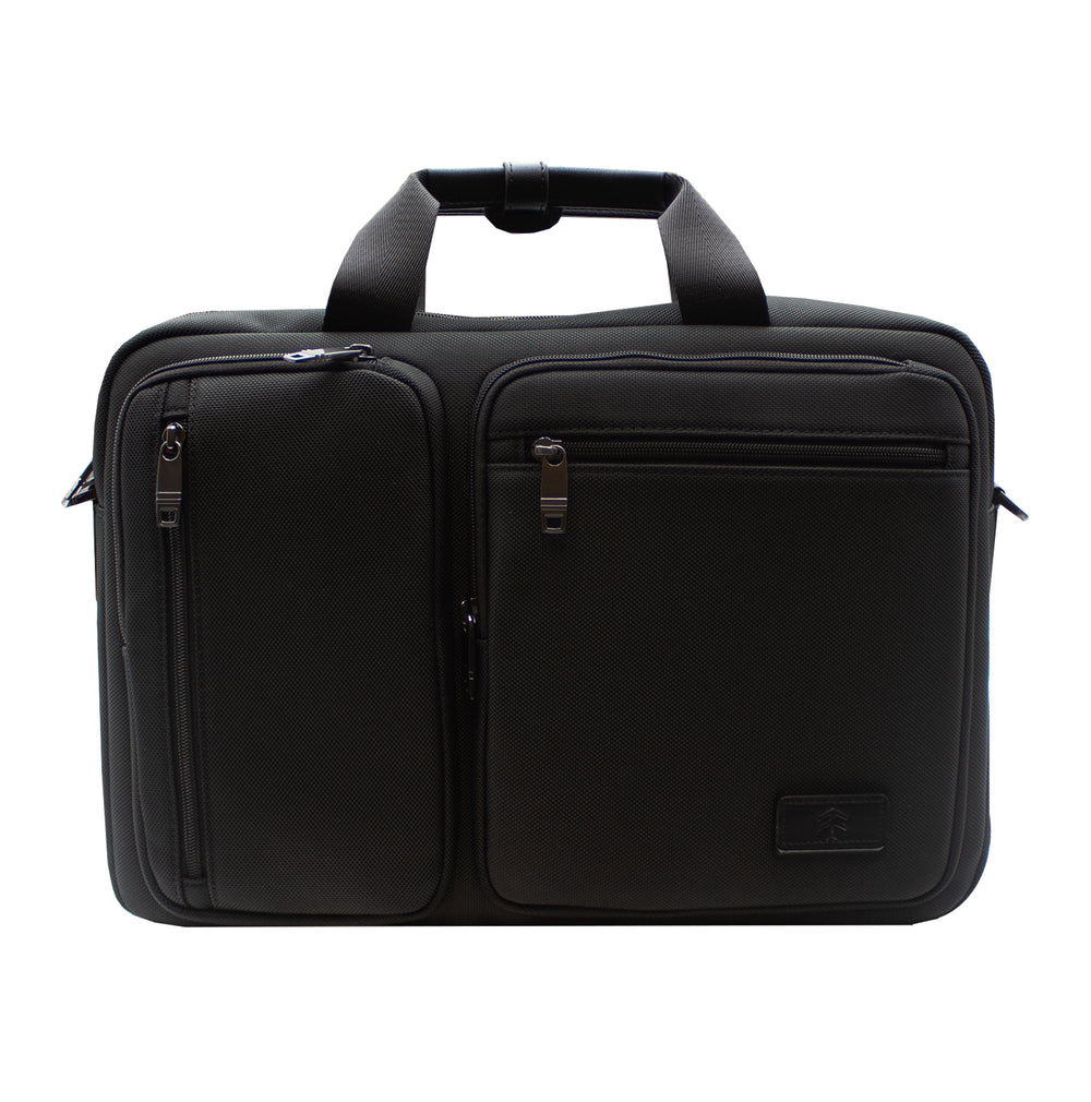 Portafolio Maletín para Laptop Con Puerto USB - Negro
