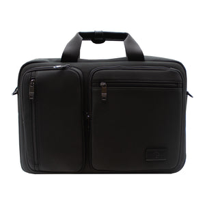 Portafolio Maletín para Laptop Con Puerto USB - Negro