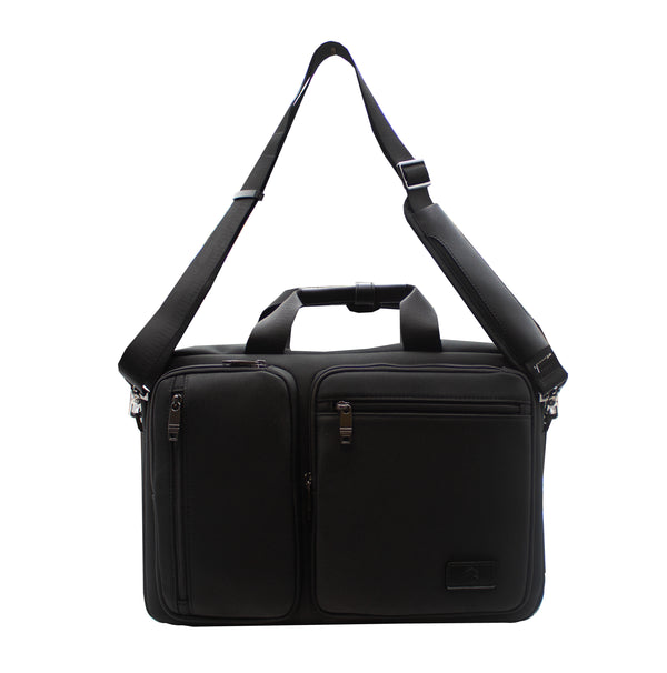 Portafolio Maletín para Laptop Con Puerto USB - Negro