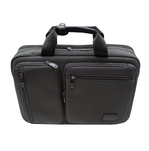 Portafolio Maletín para Laptop Con Puerto USB - Negro