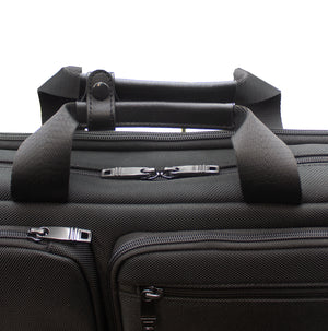 Portafolio Maletín para Laptop Con Puerto USB - Negro
