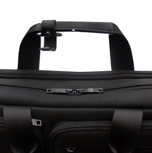 Portafolio Maletín para Laptop Con Puerto USB - Negro