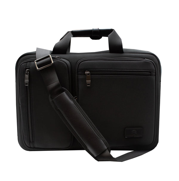 Portafolio Maletín para Laptop Con Puerto USB - Negro