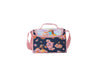 Mochila Runway Rosa Jirafa Y Flores Con Ruedas Escolar