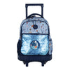 Mochila Escolar Runway Sirena Azul Con Lentejuelas Y Ruedas
