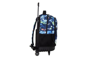 Kit Escolar Mochila de Ruedas, Lonchera y Lapicera - Tiburó