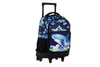 Mochila Escolar Runway Tiburón Con Ruedas