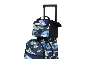 Kit Escolar Mochila de Ruedas, Lonchera y Lapicera - Tiburó