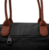 BOLSA BARI NYLON TOTE NEGRA GRANDE