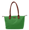 Bolsa Bari Nylon Tote Verde Grande