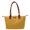 Bolsa Bari Nylon Tote Amarilla Grande