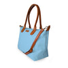 Bolsa Tote Chica Nylon Impermeable - Azul