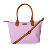 Bolsa Tote Grande Nylon Impermeable - Morado