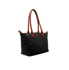 BOLSA BARI NYLON TOTE NEGRA CHICA