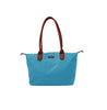 BOLSA BARI NYLON TOTE AZUL CHICO