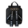 Bolsa Backpack Piel Sintetica Abuchonada - 83599 - Negro