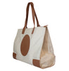 Bolsa Tote Grande Nylon Impermeable - Hueso