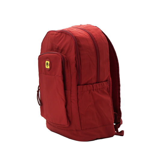Mochila Escolar Academy color Tinto