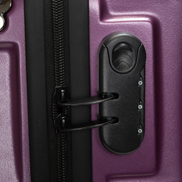 Maleta de viaje mini de 10kg, 18 pulgadas, con candado TSA - Alcazar