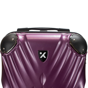 Maleta de viaje mediana de 20 kg, 24 pulgadas, con candado TSA - Alcazar