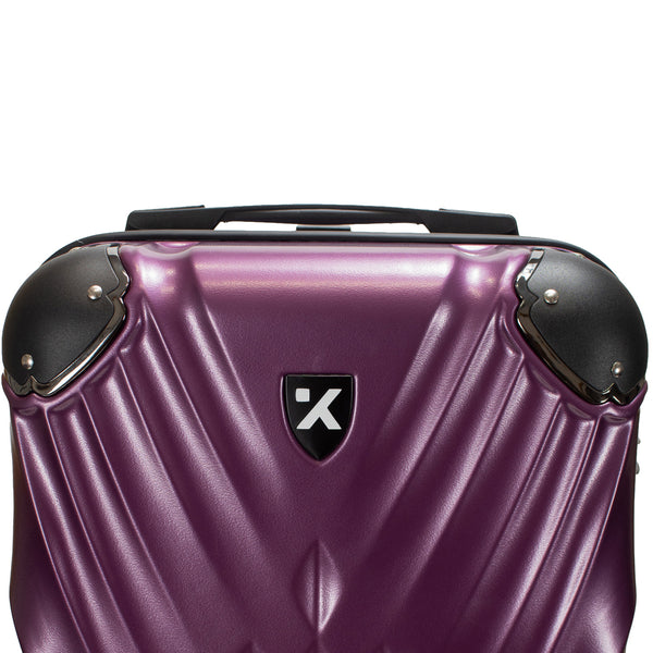 Maleta de viaje mediana de 20 kg, 24 pulgadas, con candado TSA - Alcazar