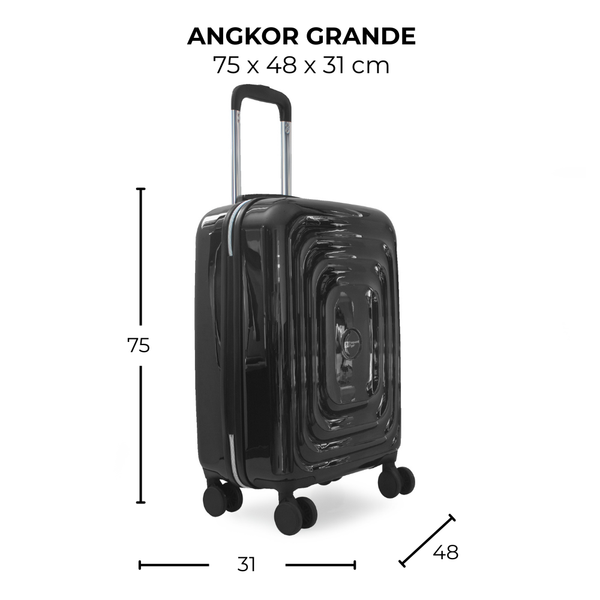 Maleta de viaje grande de 25kg, 28 pulgadas, con candado TSA - Angkor