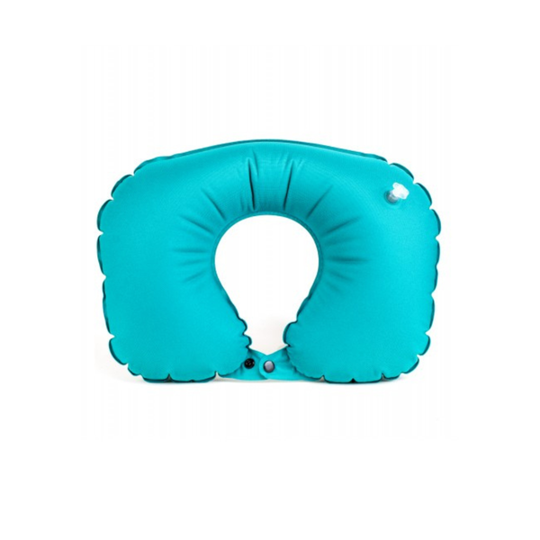 Almohada Inflable con Antifaz - Azul