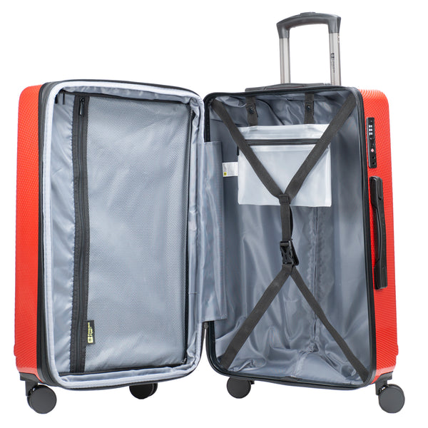 Maleta de viaje mediana de 20kg, 24 pulgadas - City Grid