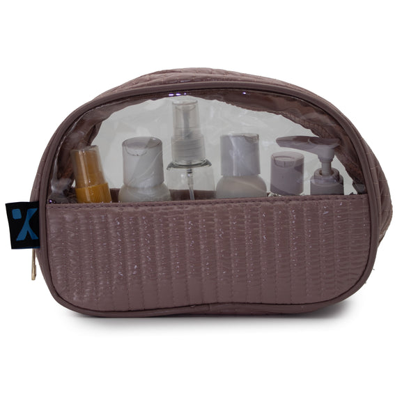 Cosmetiquera de Viaje con Ventana Transparente