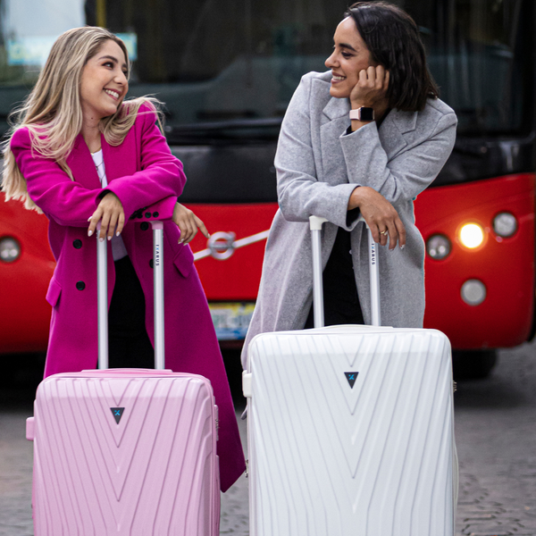 Maleta de viaje mediana de 20kg, 24 pulgadas, con candado TSA - Camino