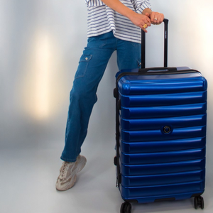 Maleta de viaje mini de 10kg, 18 pulgadas, con candado TSA - Rodas