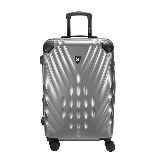 Maleta de viaje mediana de 20 kg, 24 pulgadas, con candado TSA - Alcazar