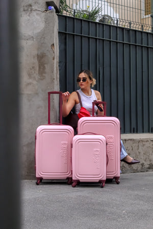 Maleta de viaje mediana de 20kg, 24 pulgadas- Lago2 Bicolor