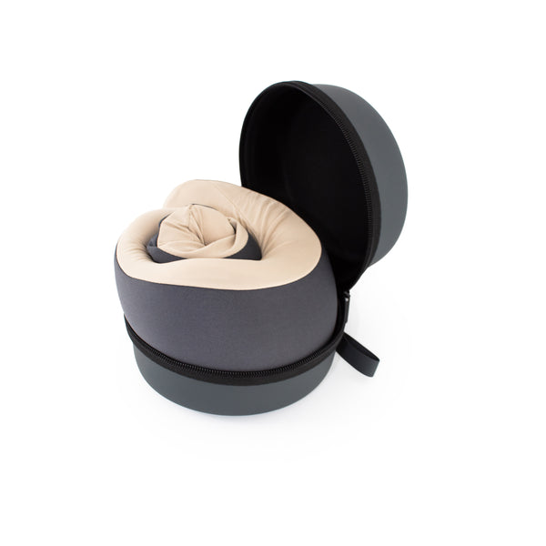 Almohada de Viaje Memory Foam con Estuche