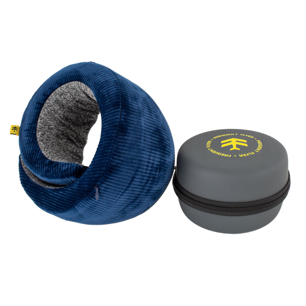 Almohada de Viaje Memory Foam con Estuche Afelpado