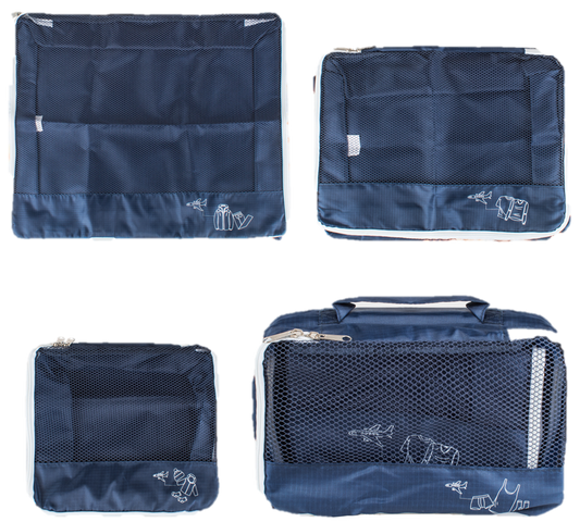 Travel Bag Set - Azul