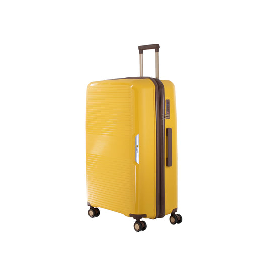 Maleta de viaje de 20kg, 24 pulgadas, color Amarillo con candado TSA - Latitude