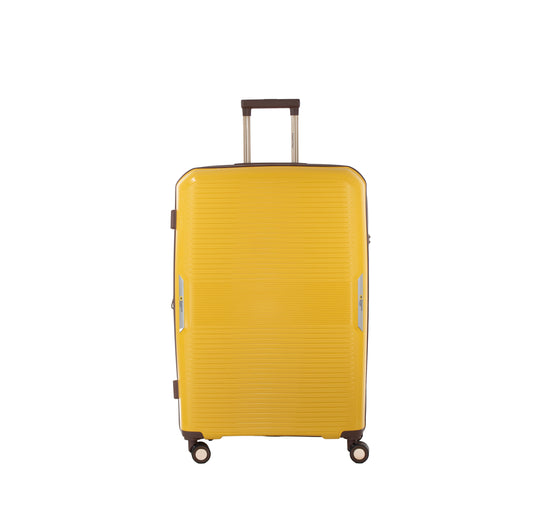 Maleta de viaje de 20kg, 24 pulgadas, color Amarillo con candado TSA - Latitude