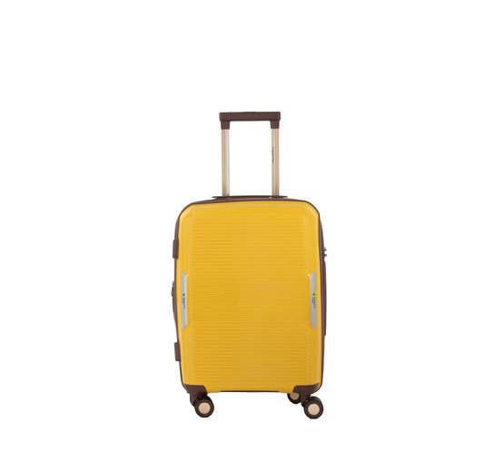 Maleta de viaje de 10kg, 20 pulgadas, color Amarillo con candado TSA - Latitude