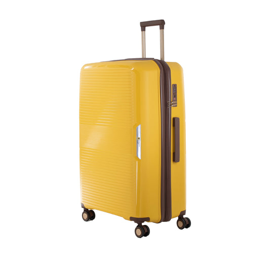 Maleta de viaje grande de 25kg, 28 pulgadas, color Amarillo con candado TSA - Latitude
