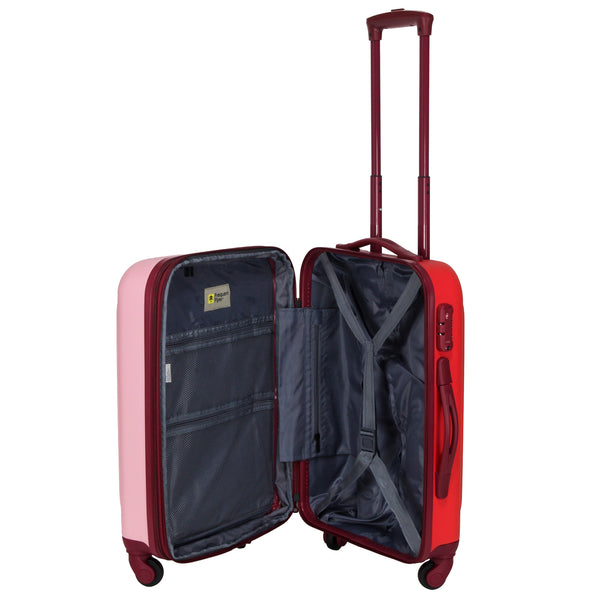 Maleta de viaje chica de 10kg, 20 pulgadas - Lago2 Bicolor