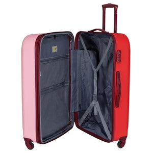 Maleta de viaje grande de 25kg, 28 pulgadas - Lago2 Bicolor