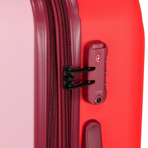 Maleta de viaje mediana de 20kg, 24 pulgadas- Lago2 Bicolor