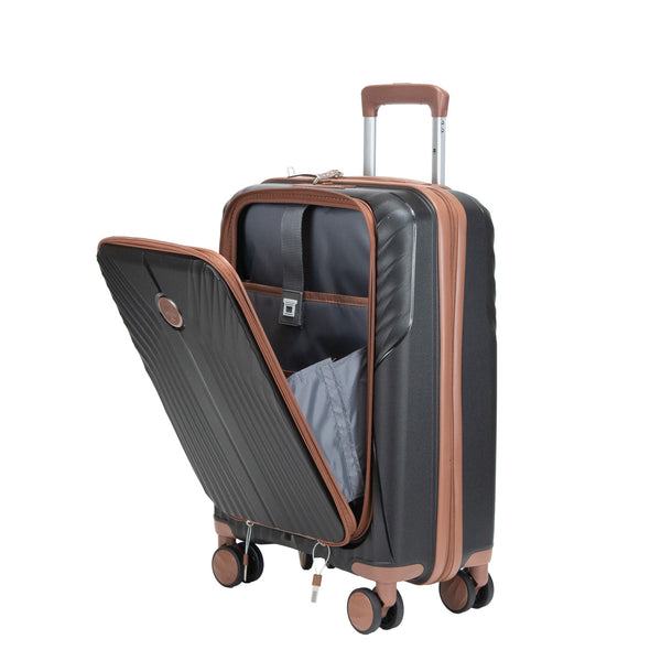 Maleta de viaje chica de 10 kg, 20 pulgadas Front Pocket - Milan