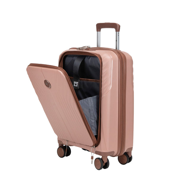 Maleta de viaje chica de 10 kg, 20 pulgadas Front Pocket - Milan