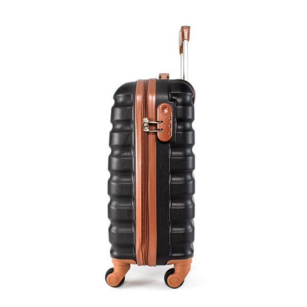 Maleta de viaje de 10kg, 20 pulgadas, color Negro con candado TSA - Luxor