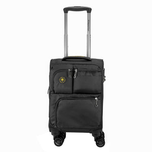 Maleta de viaje mini de 10kg, 18 pulgadas, con candado TSA - Osaka